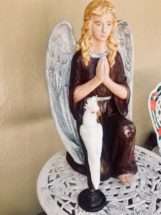 Ceramic Angel - Hand Painted
