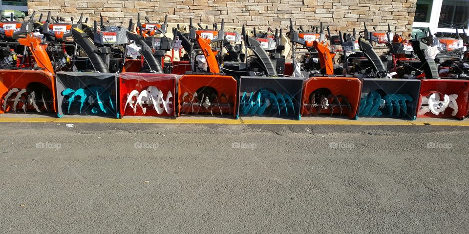 snow blowers
