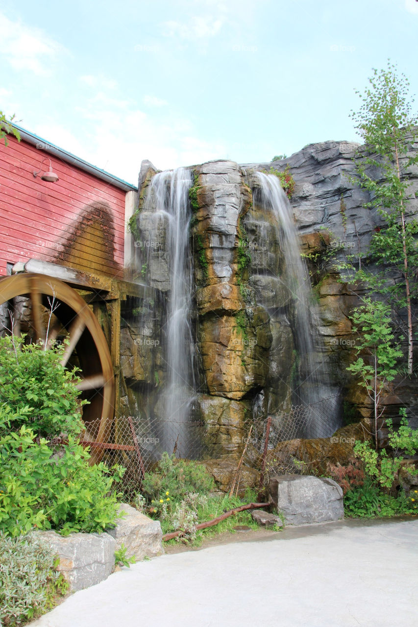 nature natur waterfall zoo by stef79