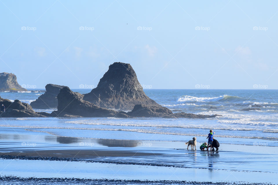 Ruby beach in Washington