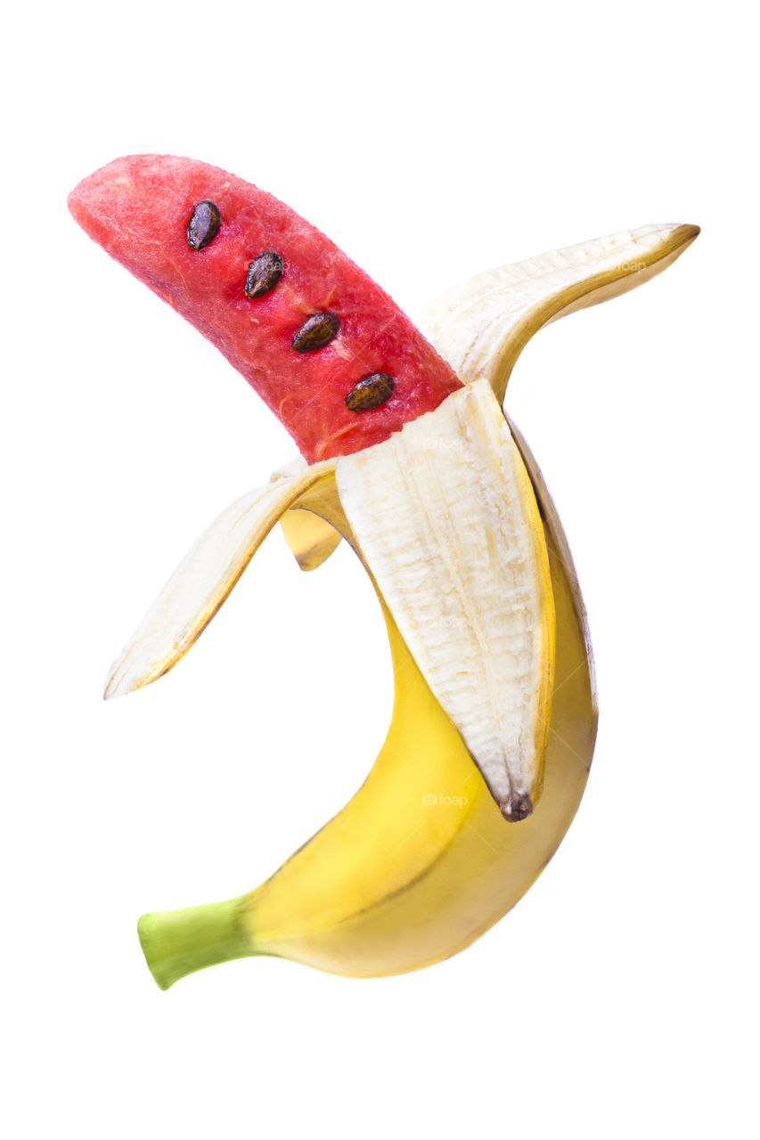 Banana watermelon