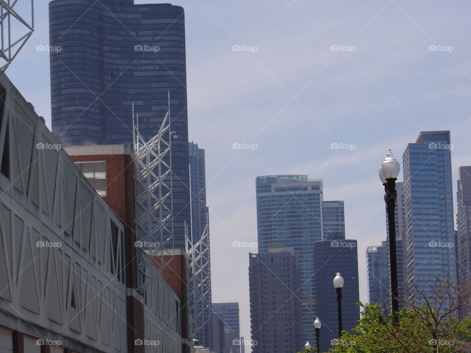 Chicago Architecture . Cityscape in Chicago