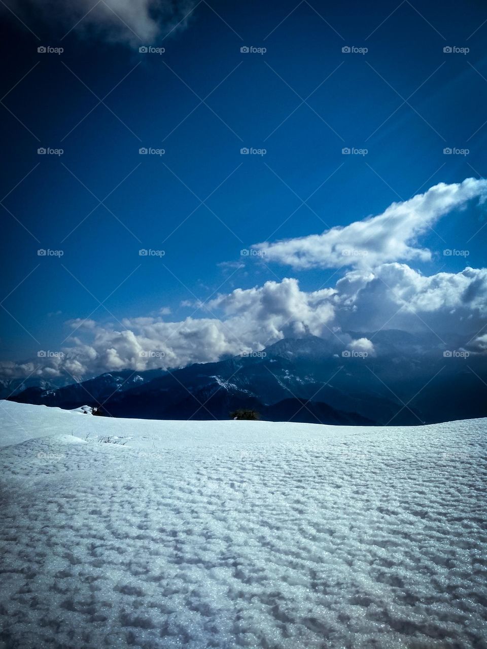 beautiful ice mountains