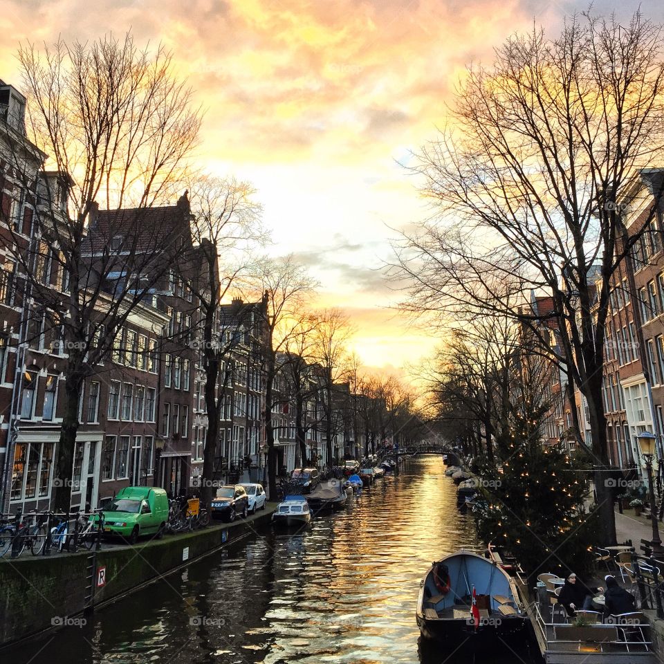 Amsterdam Sunset 