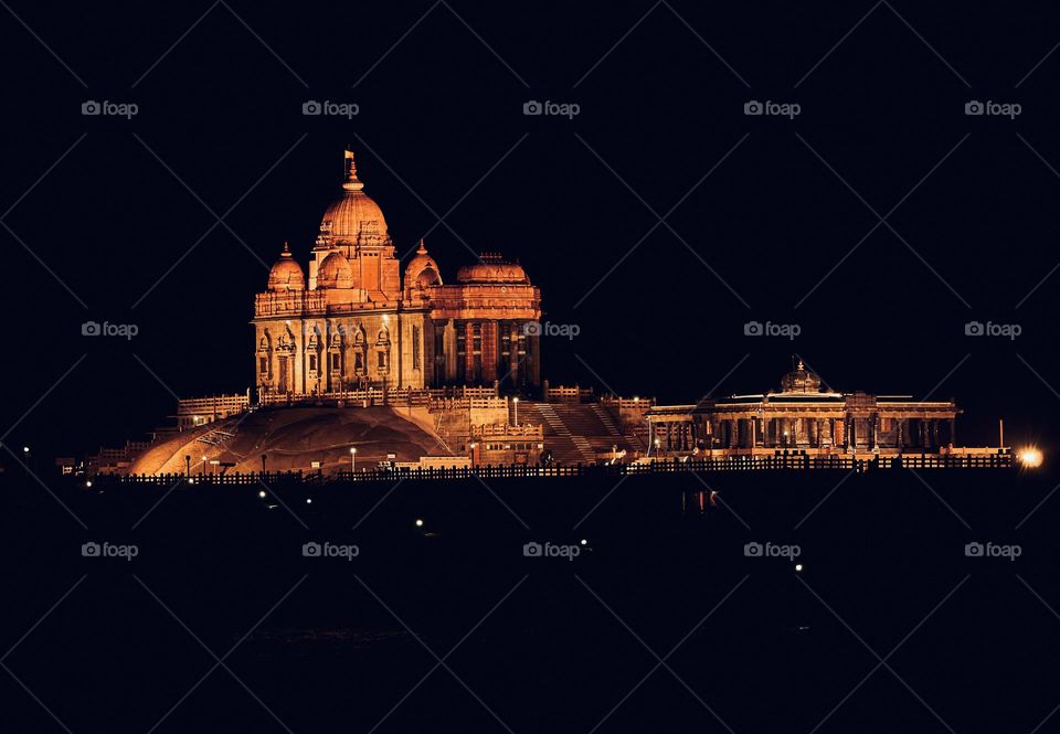 Architecture photography - Vivekananda Memorial Rock 