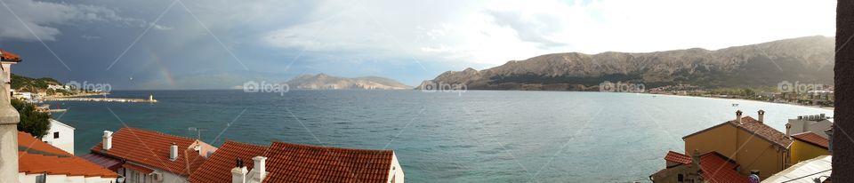 Panorama Croatia Rainbow