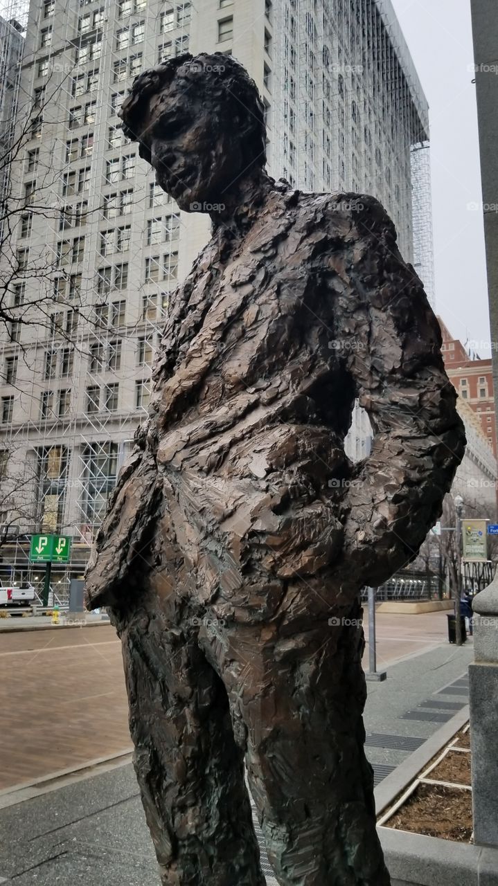 Richard Caliguiri Statue, Mayor of Pittsburgh
