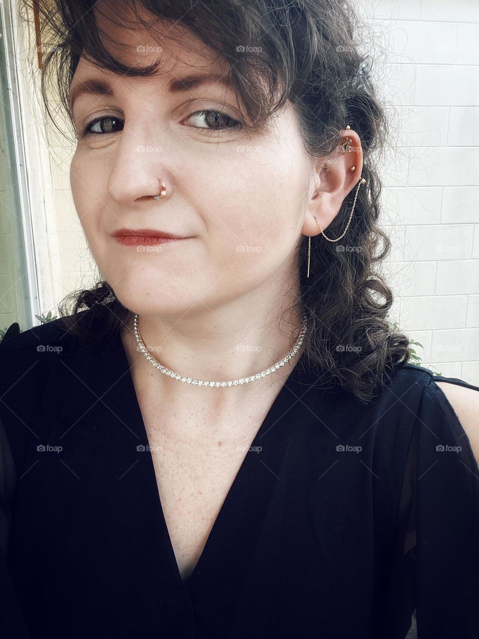 Sometimes getting all dolled up brings the mysterious out of you..