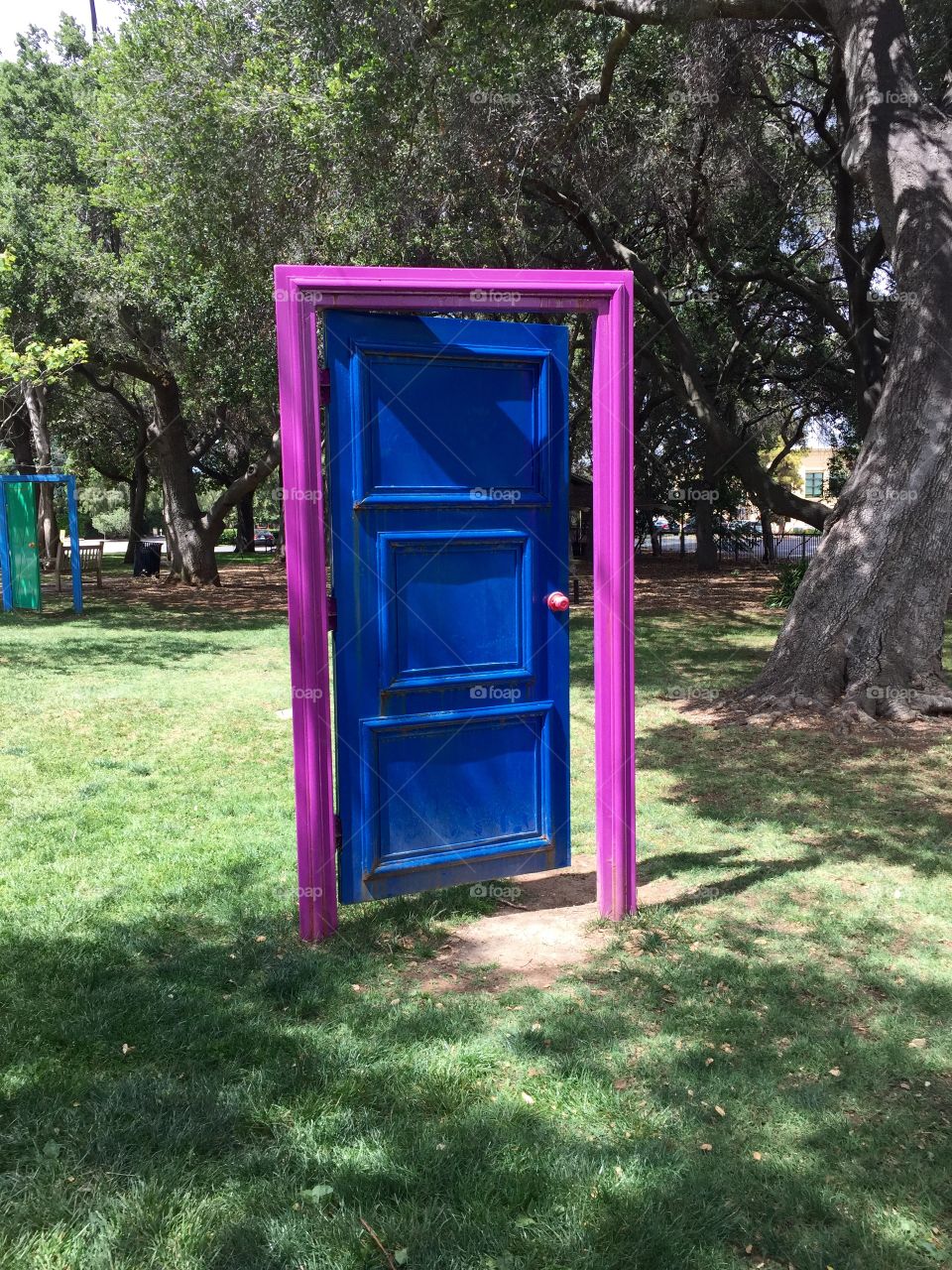 Blue door 