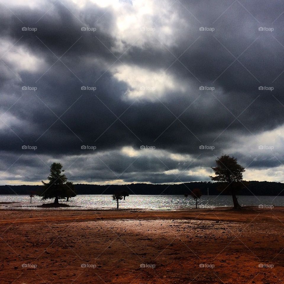 Clouds over the Lake