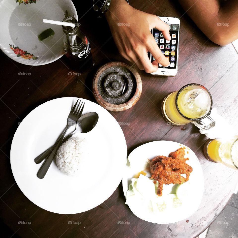 Nasi Ayam Taliwan, Bangsal Lombok 