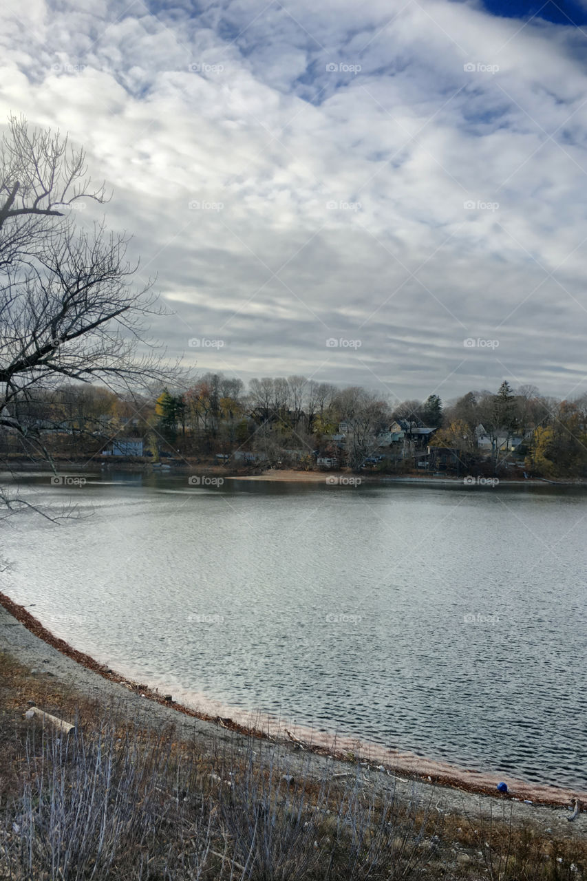 Gray Skies on the Water