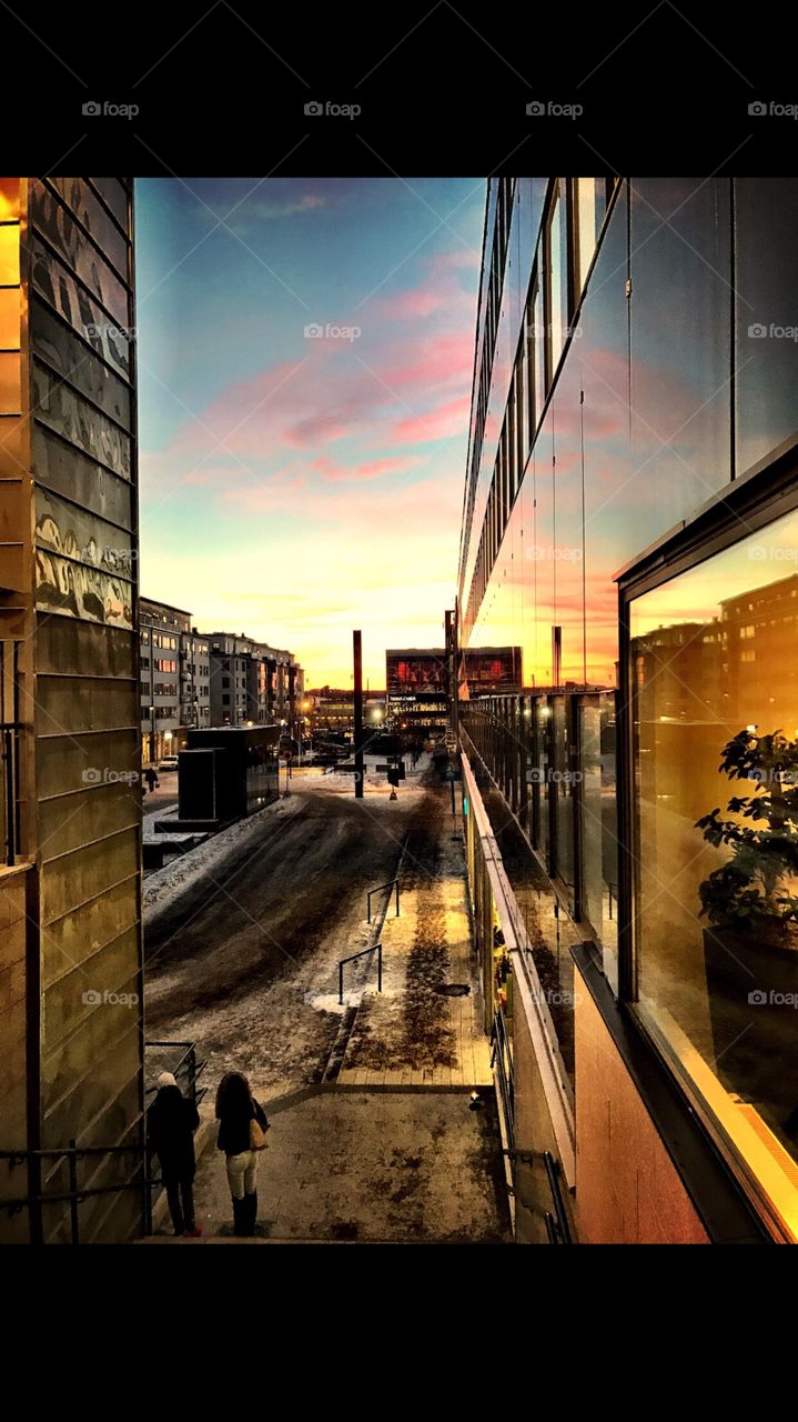 Twilight in December 