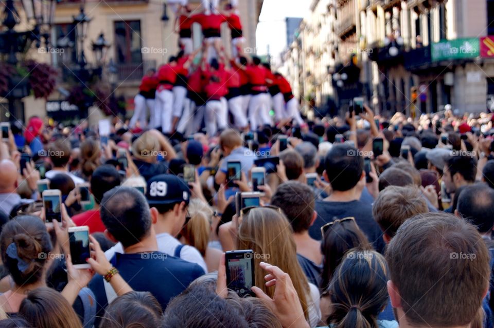 Barcelona castellers