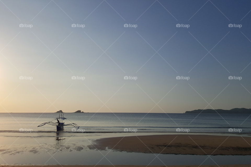 boat on the beach