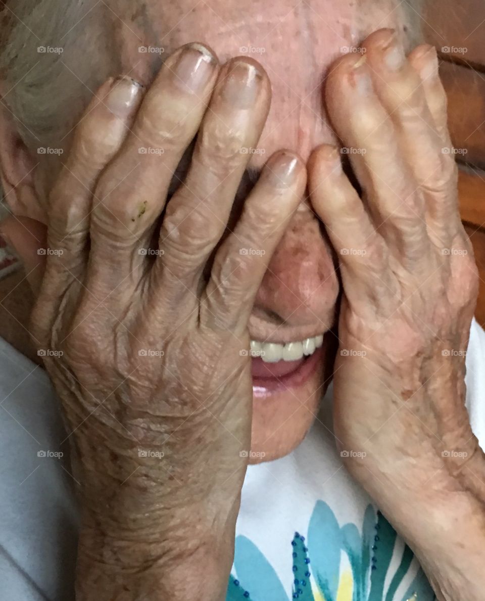 Laughing grandma 