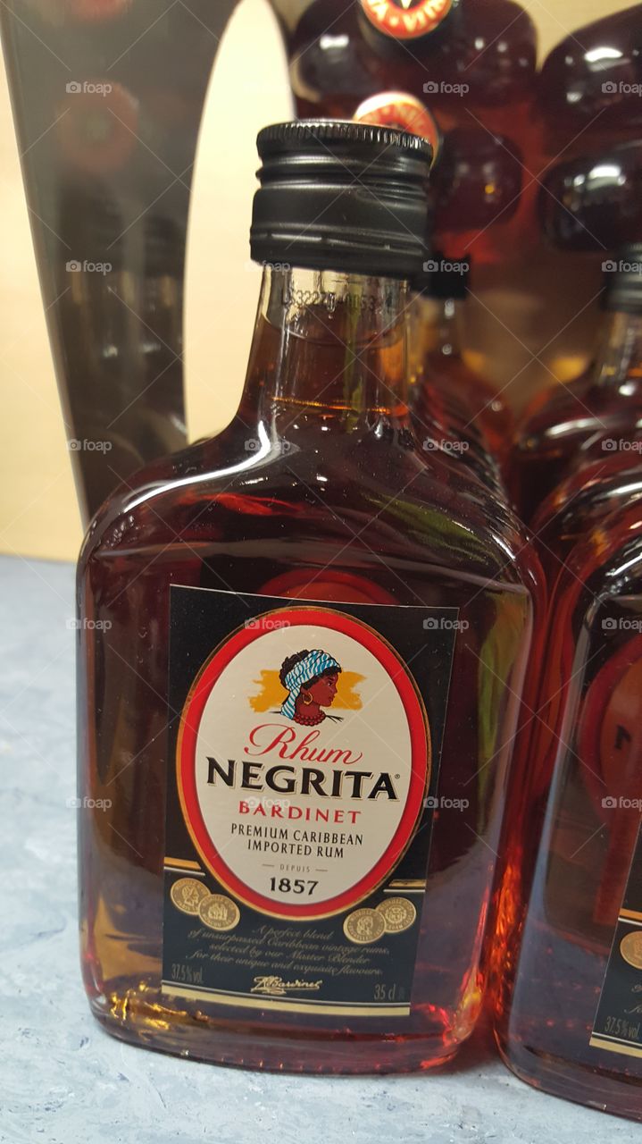 Bottle of rhum