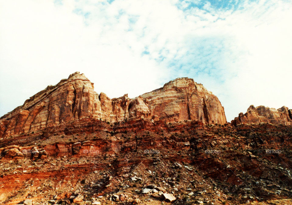 Utah Rock Cliffs