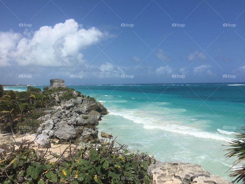 Tulum mexico beach