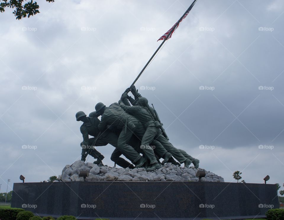 Iwo Jima Memorial. Marines