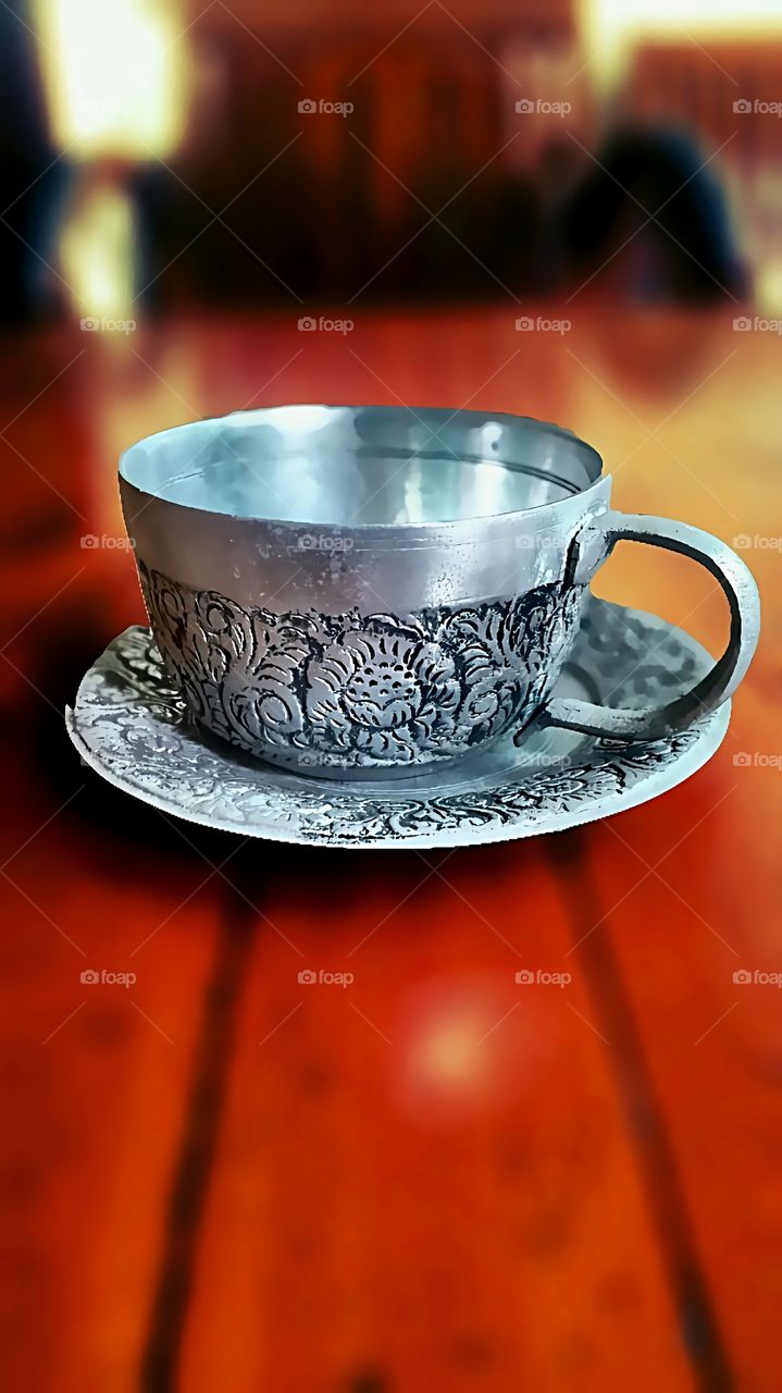 ancient tea cup