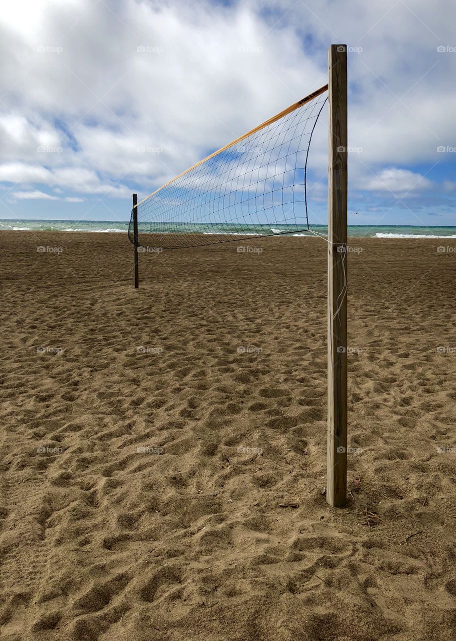 Beach volleyball 