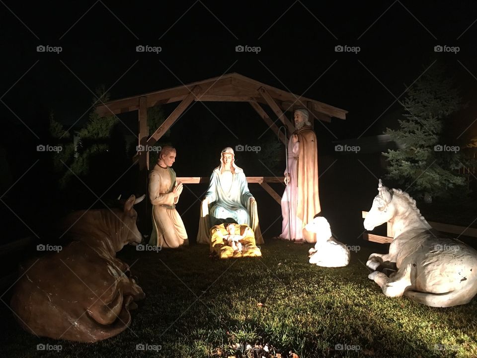 Nativity scene