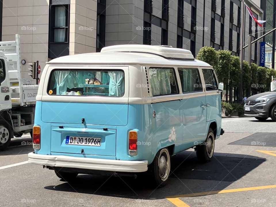 Vintage blue combi