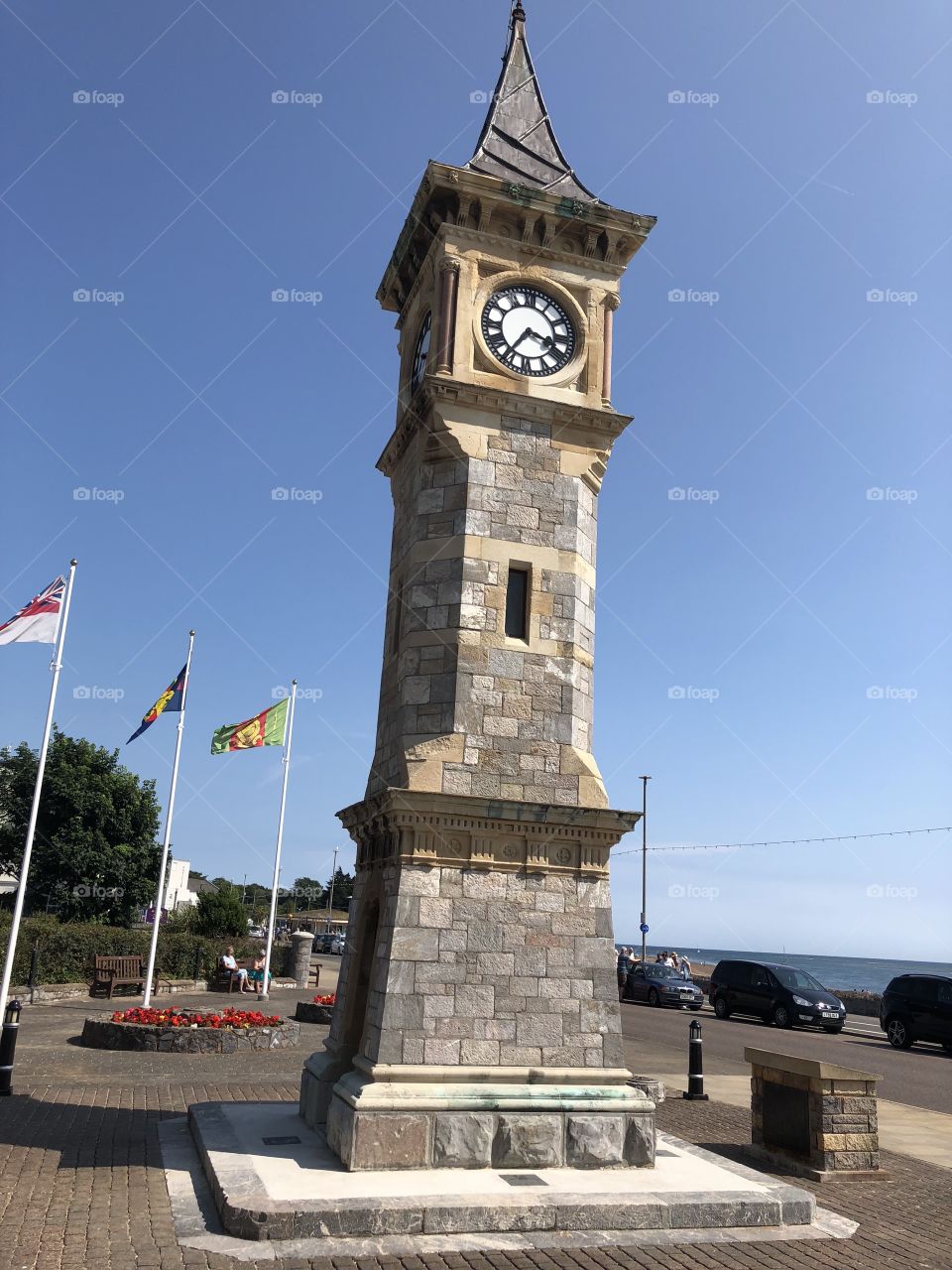A fabulous shot of this very beautiful Exmouth, clock tower, it strikes an impressive pose.