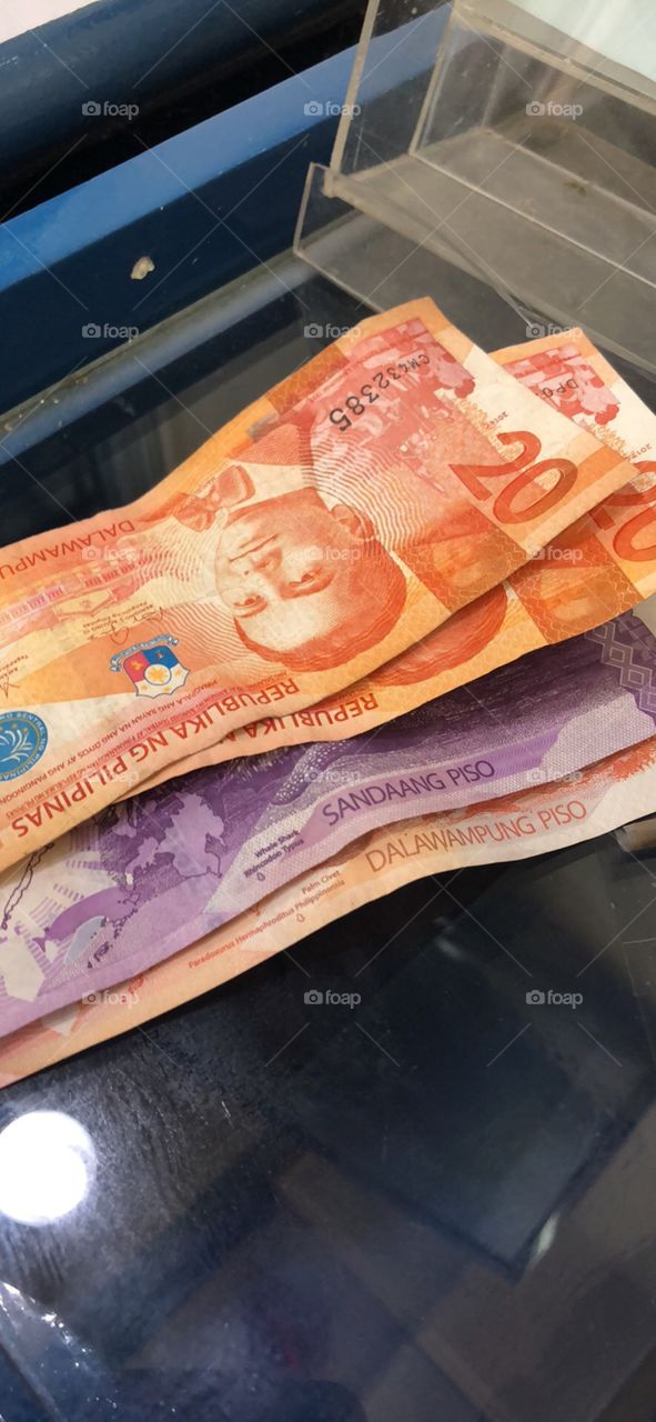The Philippine money youll get this once you visit our beloved country 