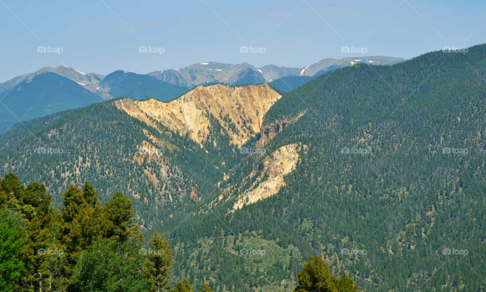 Mountains of Red River, New Mexico