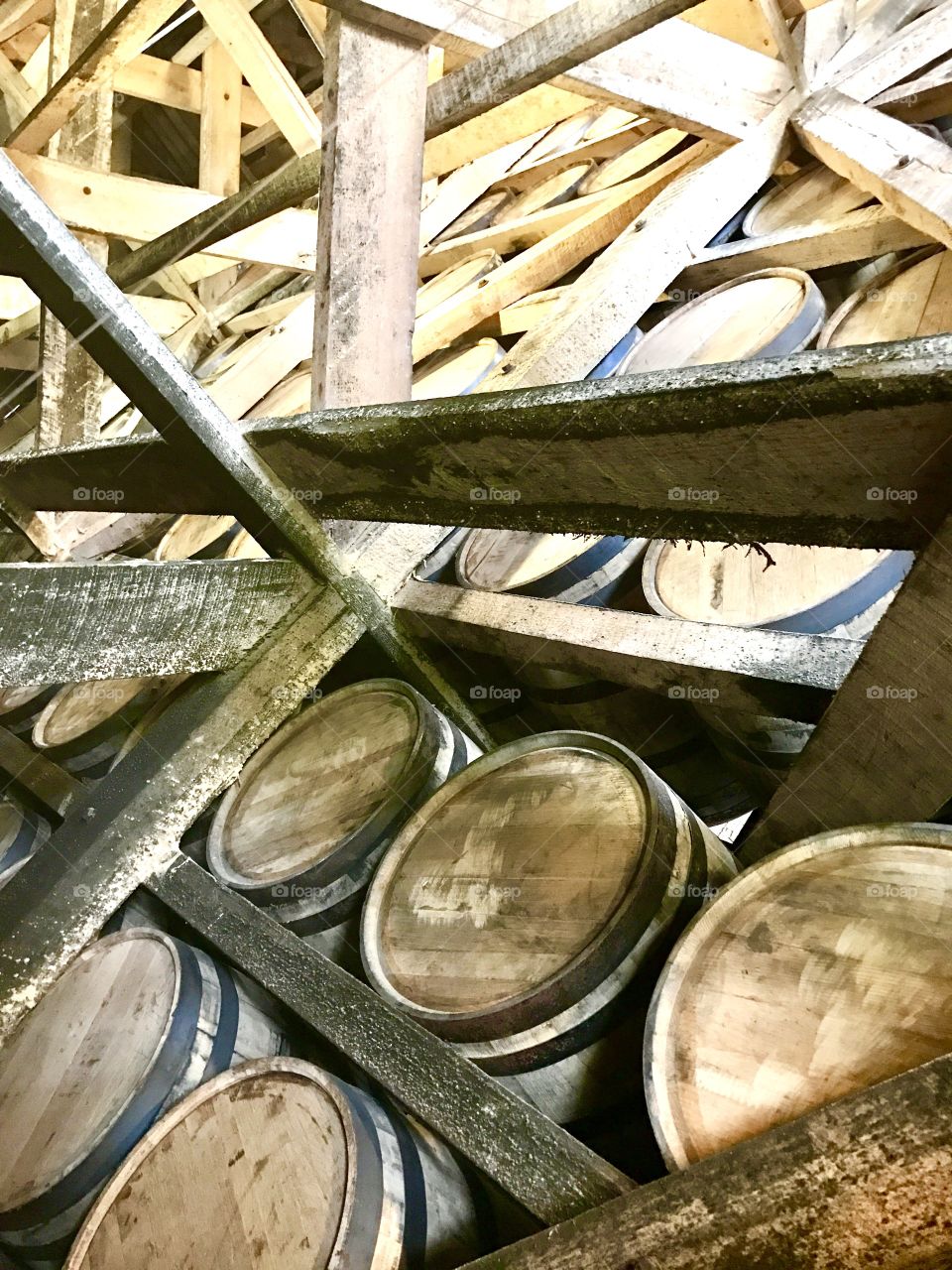 Whiskey barrells