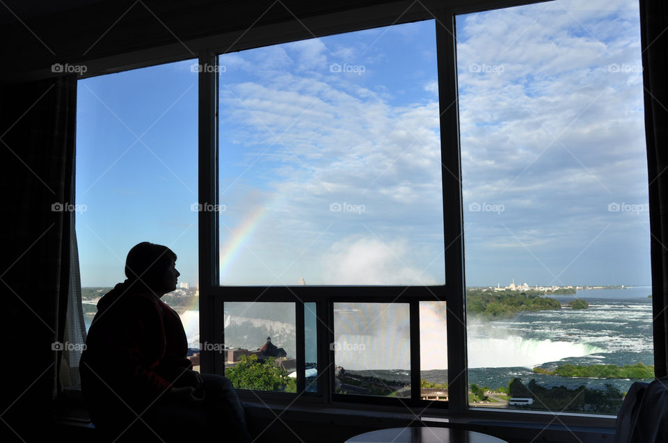 Window of Niagara Falls