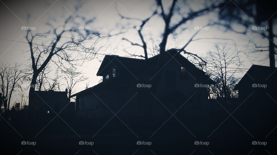 Field's House is Haunted. Picture of my house in Niagara Falls