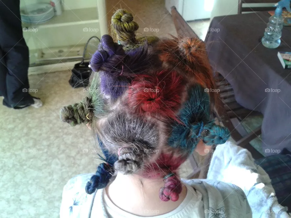 crazy hair