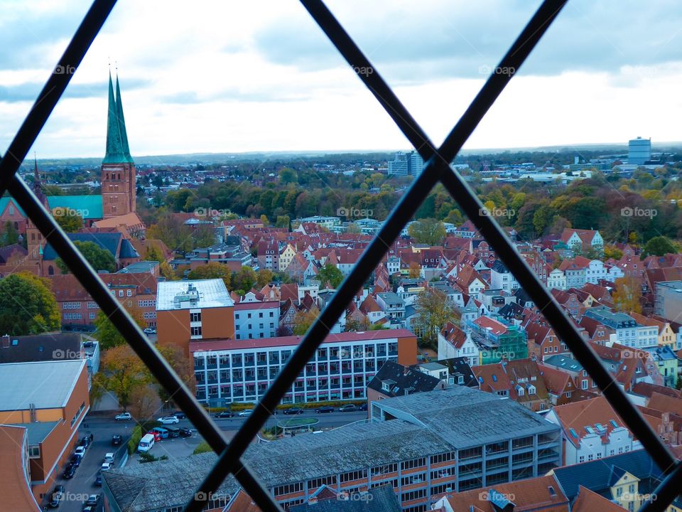 Ausblick vom Turm der St. Petrikirchhof - Lübeck 