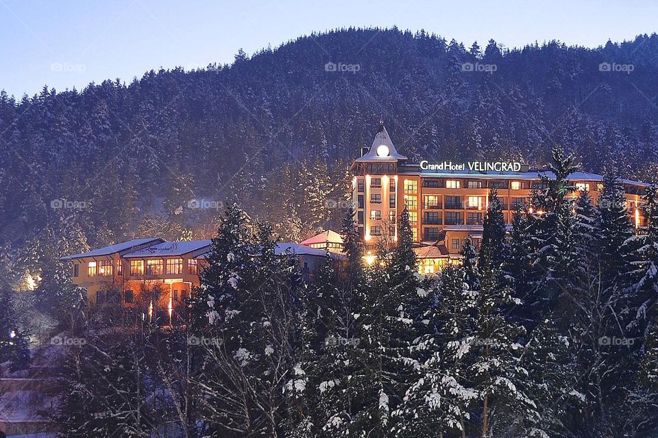 Beauty of illuminated windows