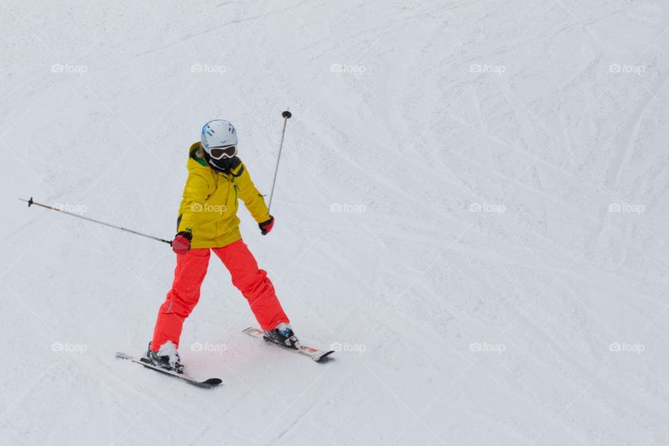 Female Skier