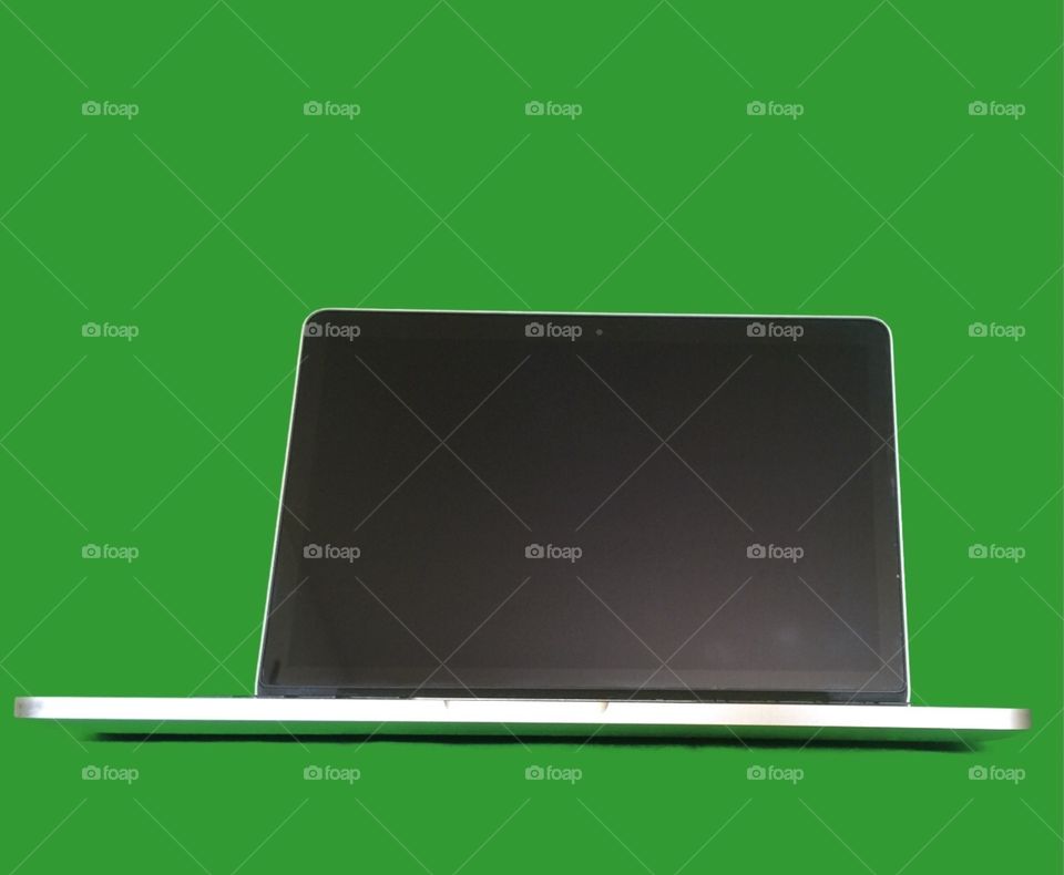 MacBook Pro green screen. Green screen and MacBook Pro
