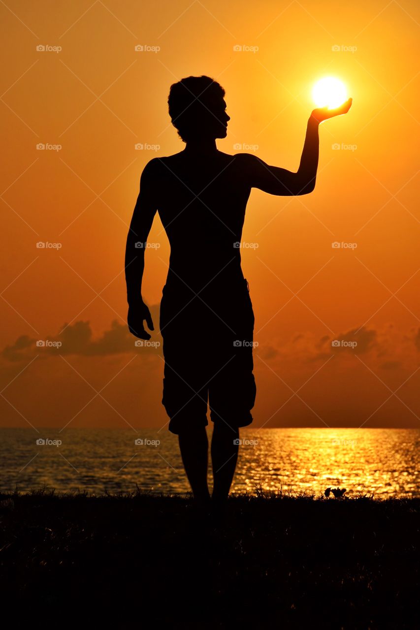 Holding the sun 