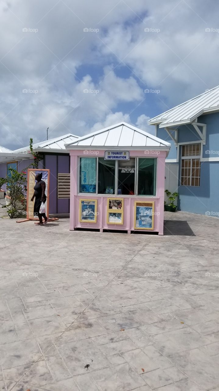 Caribbean Colorful Building