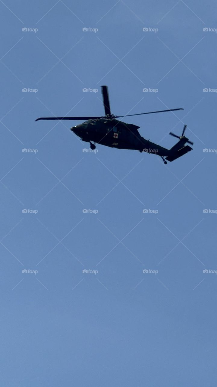 Black hawk helicopter 