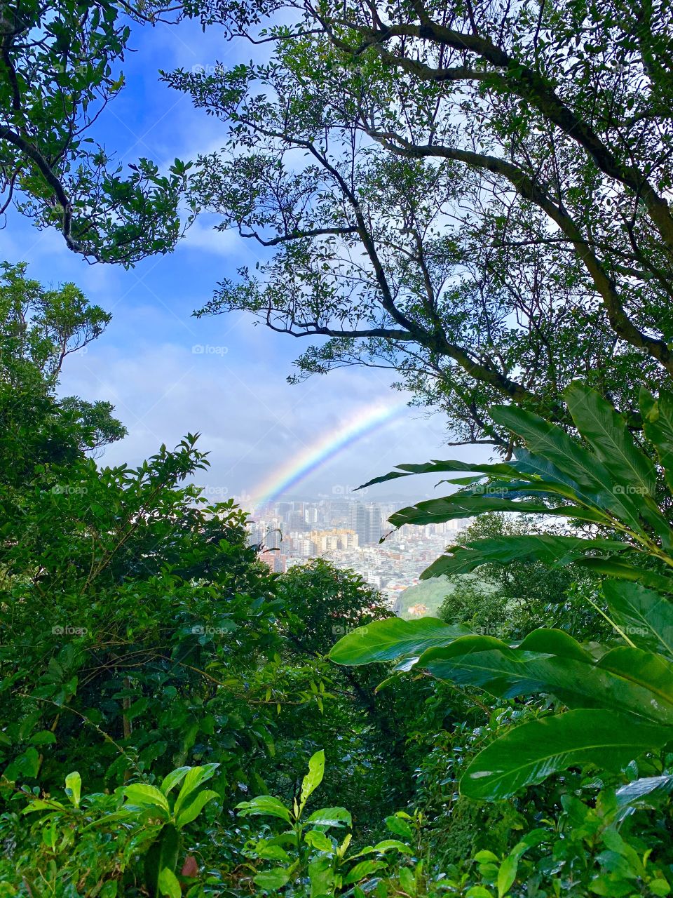 It’s not all the time that I get to see a rainbow. I am always grateful for moments like these during my travels.