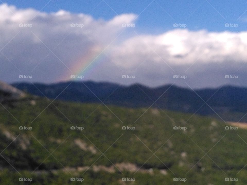 There is rainbow always after the rain