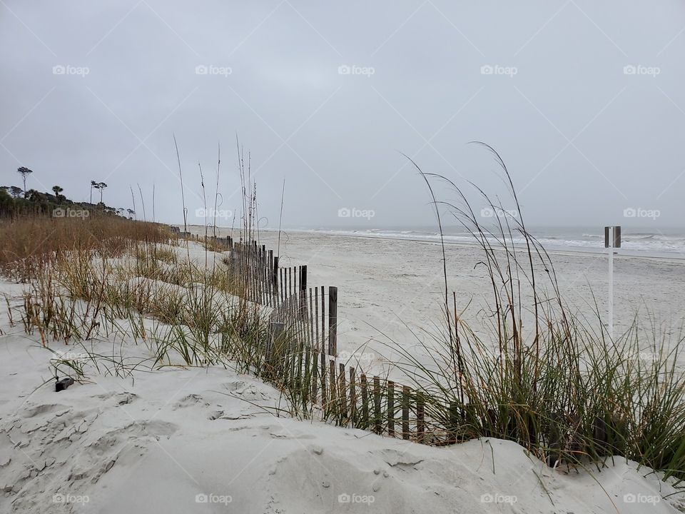 Beach at Hilton Head Island, December 2019