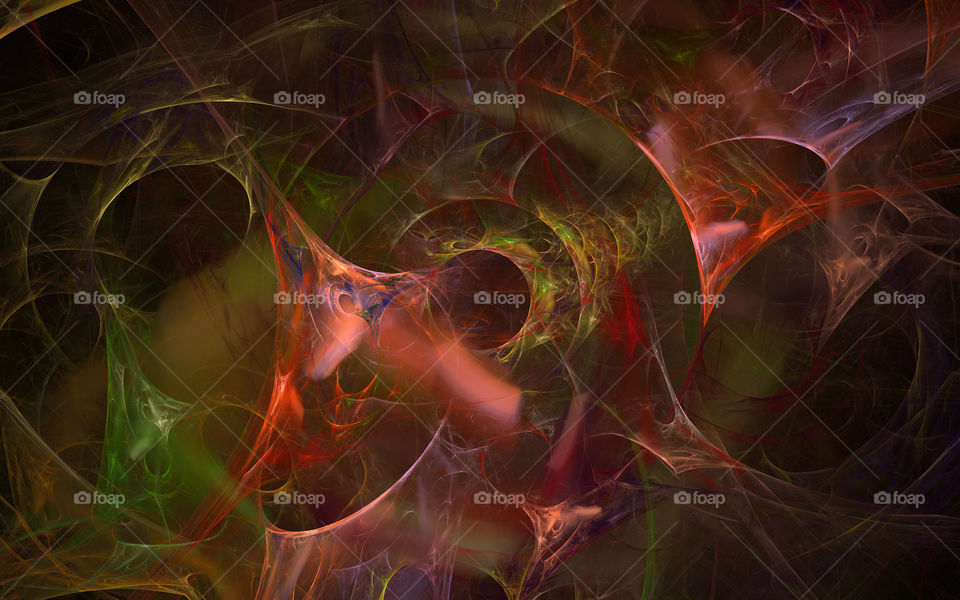 multicolored fractal