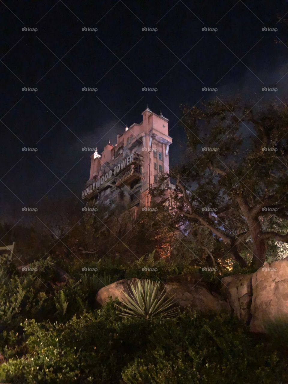 disney Hollywood studios tower of terror ride twilight zone