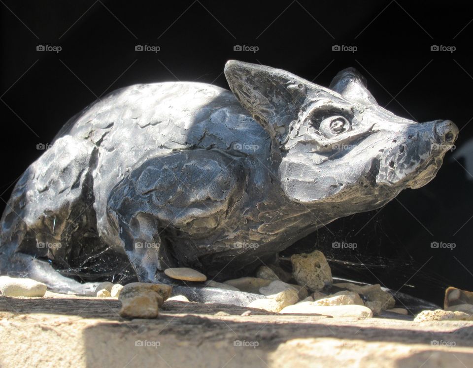 Rat sculpture