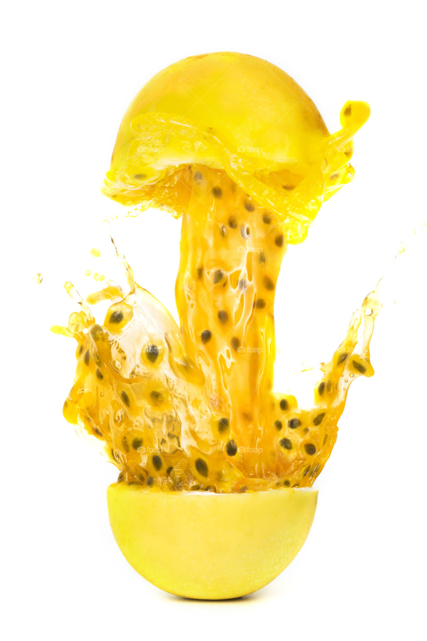 Passion fruit splash