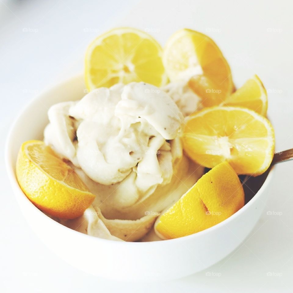 Lemon Pie Banana Ice cream